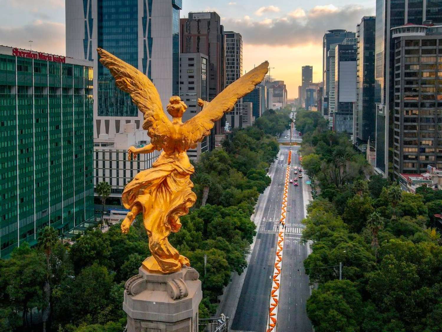 Mexico City skyline